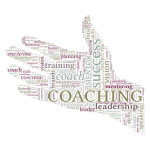 Helping Hand Vector Word Cloud - Coaching Concept Helping Hand Vector Word Cloud - Coaching Concept